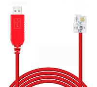 Feanteek Cavo da USB a RJ11 per Skywatcher SynScan computerizzato GOTO Hand Controller PC per connettersi (1,8 m)