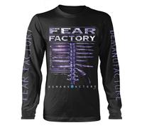 FEAR FACTORY - DEMANUFACTURE CLASSIC BLACK Long Sleeve Shirt Small