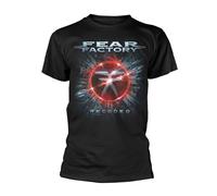 Fear Factory 'Recoded' (Nero) T-Shirt - NUOVO E UFFICIALE