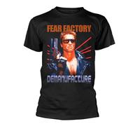 Fear Factory 'Terminator' (Nero) T-Shirt - NUOVO E UFFICIALE