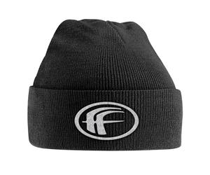 FEAR FACTORY WHITE LOGO (EMBROIDERED) Ufficiale Berretti in maglia