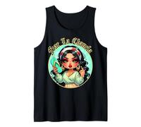 Fear La Chancla Spanish Curvy Chibi Mom Chanclazo Fregona Canotta