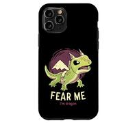 Fear Me Im Dragon // Divertente lucertola, rettile, motivazionale Custodia per iPhone 11 Pro