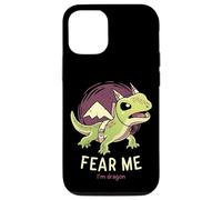 Fear Me Im Dragon // Divertente lucertola, rettile, motivazionale Custodia per iPhone 12/12 Pro