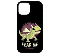 Fear Me Im Dragon // Divertente lucertola, rettile, motivazionale Custodia per iPhone 12 mini