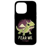 Fear Me Im Dragon // Divertente lucertola, rettile, motivazionale Custodia per iPhone 14 Pro Max