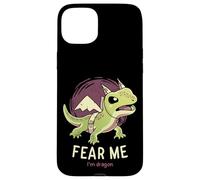 Fear Me Im Dragon // Divertente lucertola, rettile, motivazionale Custodia per iPhone 15 Plus