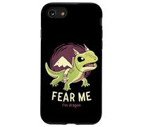Fear Me Im Dragon // Divertente lucertola, rettile, motivazionale Custodia per iPhone SE (2020) / 7/8