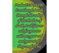 Fear No Evil: A Psalm 23:4 Colorful Reflection Journal