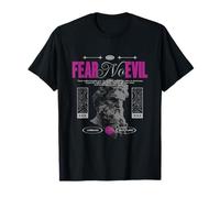 Fear No Evil | Salmo 23 Ispirato Design Urbano Maglietta