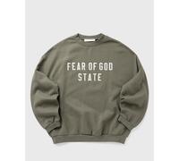 Fear of God Essentials 90'S FIT FLEECE CREWNECK men Sweatshirts green in taglia:XL