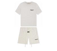 Fear Of God Essentials Bundle Completo Tee + Sweatshorts Light Oatmeal