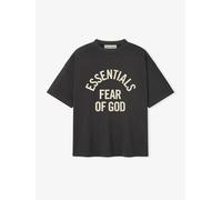 Fear of God Essentials Campus 90’s Short Sleeve Tee Faded Black Nero