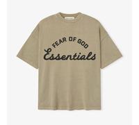 Fear of God Essentials Training 90’s Short Sleeve Tee Faded Dune Nero