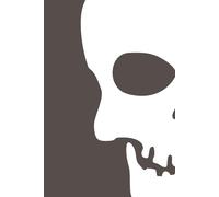 Fear Offensive - Spooky Skull 365 day Planner - Half skull: A5, 365 Pages for daily schedule, notes & priorities, Hardcover