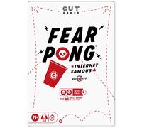 Gioco di festa per adulti Fear Pong di Cut | Famoso gioco di pong estremo di Internet con coraggio selvaggio | Età 21+ | 2-8 giocatori | 30 minuti.
