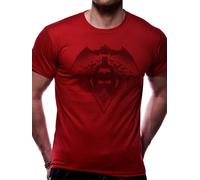 Fear The Batman V Superman T-Shirt Rosso Unisex - Alba Di Giustizia