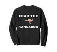 Fear The Kangaroo T-Shirt CANGAROOS Felpa