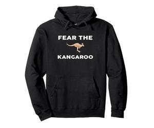 Fear The Kangaroo T-Shirt CANGAROOS Felpa con Cappuccio
