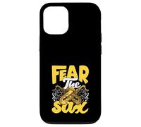 Fear The Sax - Sassofono divertente Custodia per iPhone 12/12 Pro