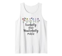 Fearfully & Wonderfully Made Shirts Bible Verse Psalm 139:14 Canotta