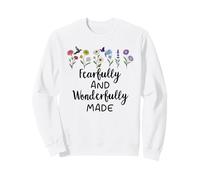 Fearfully & Wonderfully Made Shirts Bible Verse Psalm 139:14 Felpa