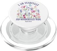 Fearfully Wonderfully Made Versi Biblici Cristiani Floreali PopSockets PopGrip per MagSafe