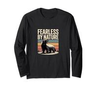 Fearless By Nature Honey Badger Vintage Maglia a Manica