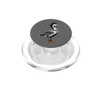 Fearless Punk Oca Uccello Spillo Collare Edgy Oche Amante Arte PopSockets PopGrip per MagSafe