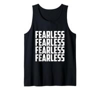 Fearless Tee Shirt, I'm Fearless Strong Motivational Quotes Canotta