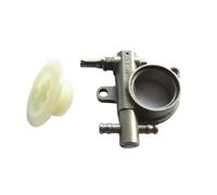FEARZIE Pompa dell'olio G3800 con ingranaggio a Vite Senza fine for Motosega G3800 3800 38CC Kit oliatore alloggiamento Pompa Motosega P/N 2841.55112(2 Sets)