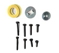 FEARZIE Set di bulloni for Guarnizione del Supporto della Lama GXV160 for Tosaerba HR*/HRJ216 da 6,5 HP, connettore in Metallo for Coltello, Viti for Guarnizione della sede della Lama, Parti