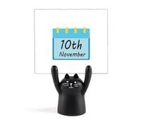Feast World Youth Day - Porta memo a forma di gatto nero
