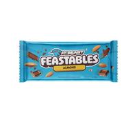 Feastables MrBeast Chocolate Bars/Barrette di cioccolato (10 x 60 g) - Il regalo di cioccolato per la vera bestia. (Almond Chocolate)
