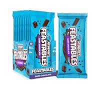 Feastables MrBeast Chocolate Bars/Barrette di cioccolato (10 x 60 g) - Il regalo di cioccolato per la vera bestia(Original Chocolate)