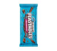 Feastables MrBeast Cioccolato Bar -1 pezzo - Sii il primo a provare l'ultima MrBeast Bar (60 grammi, Cioccolato al latte)