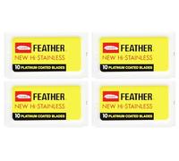 Feather - 40 lamette da Barba a Doppio Filo