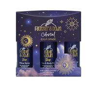 Feather & Down Sleep Spray Trio Calm Space Gift Set (50 ml Sweet Dreams Pillow Spray, Respira bene e calmante viso e corpo Sleep Mist)