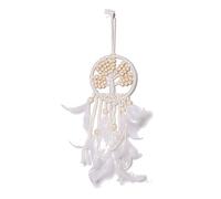Feather Dream Catchers per matrimoni, camera da letto e artigianato, da appendere alla parete, design elegante, regalo per la decorazione dell'ufficio di famiglia