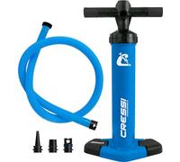 Cressi Feather High Pressure Inflation Hand Pump, Pompa Manuale Unisex Adulto, Blu (Blue), Taglia unica