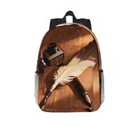 Feather Ink Bottle - Zaino da viaggio leggero da 38,1 cm | Impermeabile ed ergonomico. Cinghie imbottite. Adatto per laptop da 15 pollici.