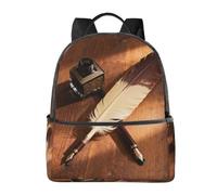 Feather Ink Bottle - Zaino leggero da viaggio con custodia per laptop