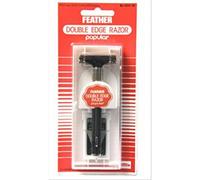 FEATHER RASOIO DI SICUREZZA APERTURA A FARFALLA