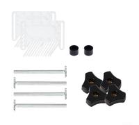 Featherboard Strumenti per la lavorazione del legno, accessorio per sega da tavolo, con fessure per mitra, binario per troncatrice, per seghe circolari invertite, tavoli router (B)