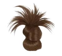 Feathered Bun Wig, Soft Messy Bun, Lightweight Natural Comfortable Hair Accessory, Everyday Clip for Women, Girls, Friends, Colleagues, Casual Hairstyles