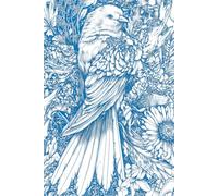 Feathered Serenity: A 6x9 College-Ruled Notebook with Elegant Bird & Floral Cover - Blue Edition: A beautifully illustrated 6x9 college-ruled notebook ... journaling, note-taking, and creative writing