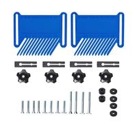 Featherr Board - Universal Table Saw Fence | Stackable Featherboard with Adjustable Miter Slot, Woodworking Hold Down Safety Tool for Router Table, Band Saw, Drill Press, Jointers, Carpentry Workshop