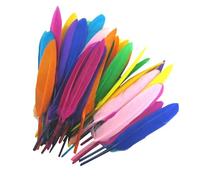 Feathers Crafting - Feathers For Crafting | Feathers For Crafts | 50 Pieces Colorful Feathers | Macaron Feathers For Crafts | Craft Feathers Assorted Colors | Colorful Feathers Crafts