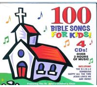 featuring The St. John's Children's Choir - 100 Bible Songs For Kids [4 disc (UK