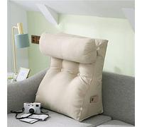 FEAW Lussuoso Cuscino da Lettura per Soggiorno e Camera da Letto,Triangolo Cuscino,Cuscino a Cuneo,Tatami Lettura Schienale Cuscino,per Letto E Divano